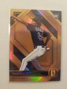 Chronicles Gold Standard Triston McKenzie #13 Indians 2021 - Envío gratuito - Imagen 1 de 1
