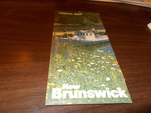 1983 Nueva hoja de ruta vintage emitida por la provincia de Brunswick - Imagen 1 de 1