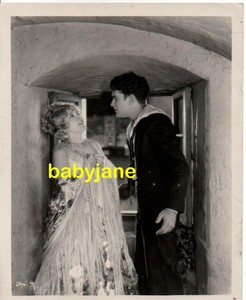 MAE MURRAY LLOYD HUGHES ORIG 8X10 PHOTO 1926 PRINTERS PROOF EXHIBIT ARCADE CARD