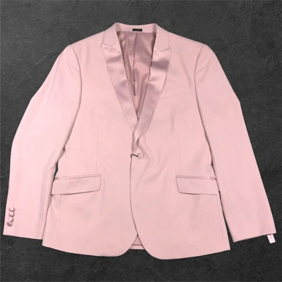 J. Ferrar Stretch Slim Fit Blush Evening Edition Tuxedo Jacket 44 REG - Image 1 of 3