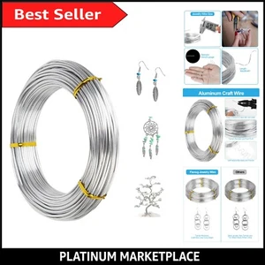 Durable 100ft 12 Gauge Bendable Craft Wire - Perfect for Jewelry & Art Projects - Picture 1 of 10