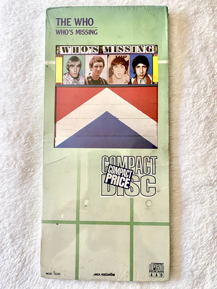 THE WHO CD SEALED WHO'S MISSING PICTURE LONGBOX DISC MADE IN JAPAN PROMO LP - Image 1 of 4