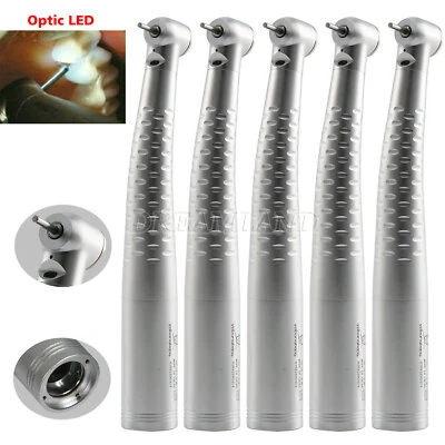 YABANGBANG 5 Turbina Dentista LED Fiber Optic Handpiece Standard for KaV Multiflex Coupler