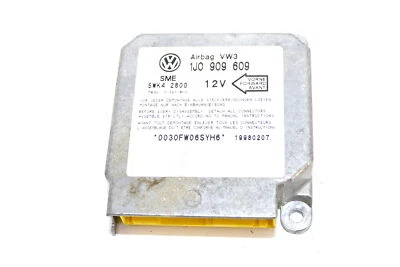 VW Polo 6N Lupo Arosa Centralina Airbag 1J0909609 - Immagine 1 di 4