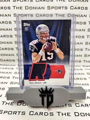 2011 Topps Ryan Mallett Patriots Rookie Patch Relic RC Rookie #HRP-RM - Image 1 of 2