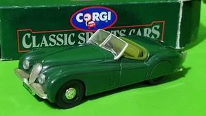 Corgi Classic Sports Cars Jaguar XK120 British Racing Green- Mint condition - Picture 1 of 6