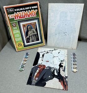 Craft House The Mummy & Phantom Paint By Number Universal City Studios 1975