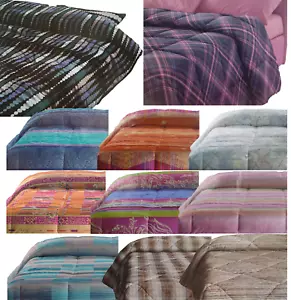 Trapunta singola invernale Bassetti doubleface cotone piumone letto piazza posto - Foto 1 di 81