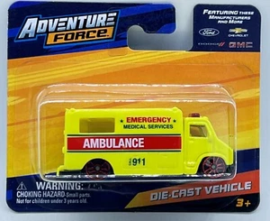 Maisto Adventure Force Emergency Medical Services Ambulance 1/64 Scale - Picture 1 of 5