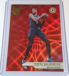 2022 Panini Donruss Elite Tyrese Haliburton #100 ASIA HYPER RED /88 Holo - Rare - Picture 1 of 3