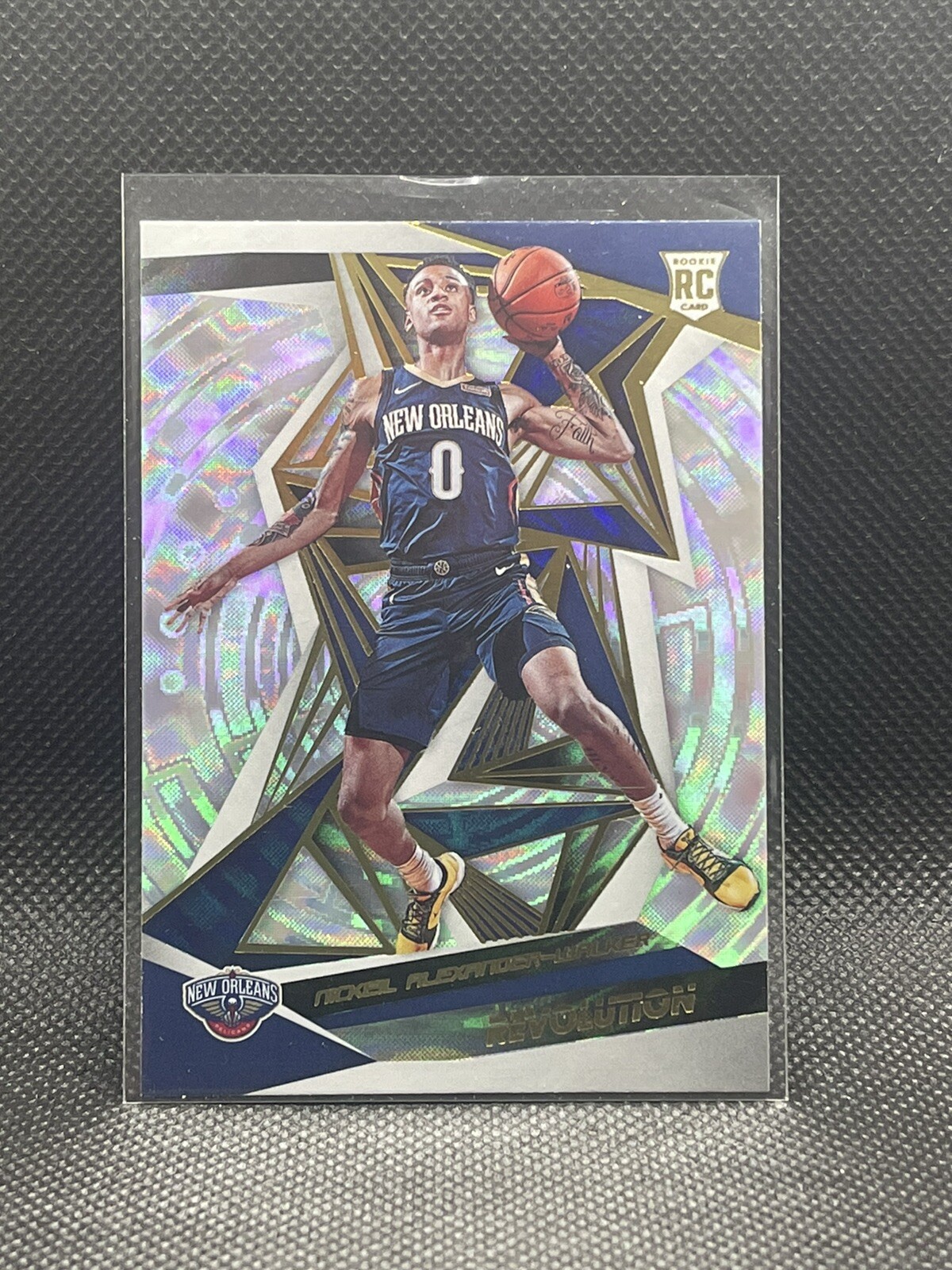 2019 REVOLUTION ROOKIE SP FRACTAL NICKEIL ALEXANDER-WALKER 116 RC