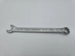 VTG Popular Mechanics 15mm Speed Combination Wrench CR-V SDWC3-7M Taiwan - Picture 1 of 9