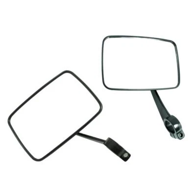 2 Spiegel Rückspiegel für Simson Schwalbe KR51 Star Sperber Habicht eckig  - Bild 1 von 2