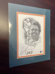 DAN MARINO SIGNED Miami Dolphins Limited Ed. Print by Bill Dotson - Picture 1 of 8