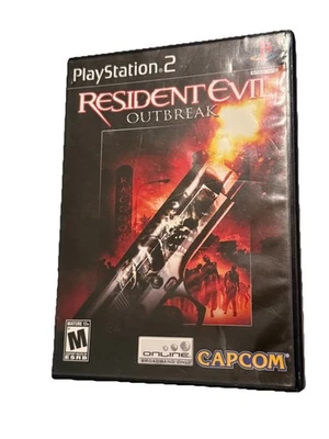 Resident Evil Outbreak (PlayStation 2, 2004) CIB Complete Tested Works - Image 1 of 4