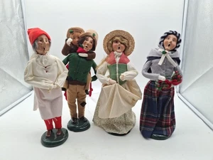 Byers Choice Dickens Christmas Carol Lot Scrooge Bob Cratchit & Tiny Tim & Other - Picture 1 of 13