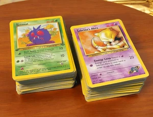 Huge Collection Lot of 200+ Vintage Pokemon Cards - Various Sets - Base Set - Picture 1 of 13