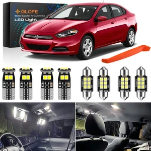 LED Interior Light Kit for Dodge Dart 2012-2016 Dome Lights Bulbs Accessories - Picture 1 of 9