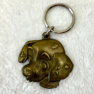 Vintage 1990s Disney 101 Dalmatians 2" Metal Keychain - Picture 1 of 4