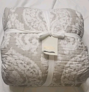 Pottery Barn Deepika Padukone IKAT Handarbeit Quilt King Neu mit Etikett - Bild 1 von 3