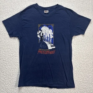 Vintage Duke Ellington Sophisticated Ladies Blue Shirt Single Stitch Large Jazz - Bild 1 von 7