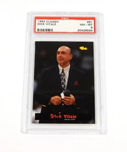 Clásico Dick Vitale #81 1994-95 PSA 8 - Imagen 1 de 2