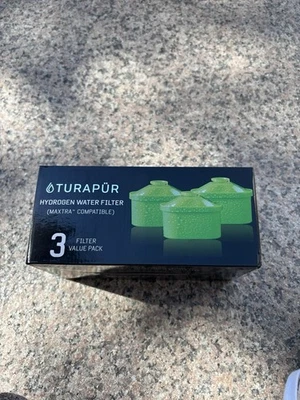 “TURAPÜR Hydrogen Water Filter — Maxtra Compatible — 3-Filter - Image 1 of 4