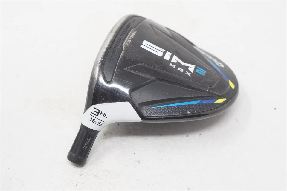 Taylormade Sim 2 Max 16.5* #3Hl Fairway Wood Club Head Only Inv12932103 Lefty Lh - Image 1 of 4
