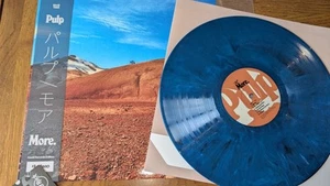 Pulp More Album LP Obi Strip Mint Ltd To 200 Blue Splatter Vinyl Assai Records - Picture 1 of 23
