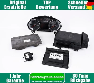 Opel Astra K 55515689 Steuergerät Motor Tacho Sicherungskasten Set - Immagine 1 di 4