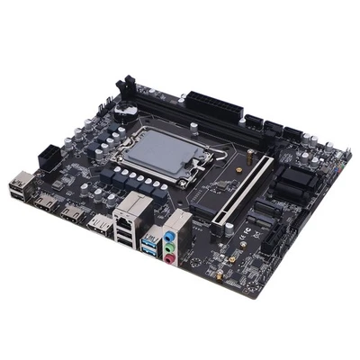 H610 Gaming Motherboard Double Channel DDR4 M.2 Slot Serial ATA 3.0 6Gb/s ATX - Image 1 of 4