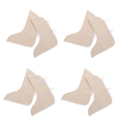  4 pares de cubiertas protectoras para zapatos de soldador polainas de soldadura aisladas para la seguridad de los pies Foto 1 de 4