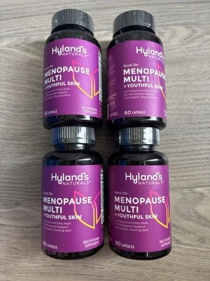 4 X Hyland's Menopausia Multi + Brillo Soporte 60 Cápsulas 🌸 Piel Juvenil EXP 6/2025 Foto 1 de 4