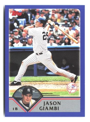 2003 Topps #30 Jason Giambi - Image 1 of 2