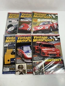 VINTAGE MOTORSPORT Complete Year 2007 6 Issues Journal of Motor Racing History - Picture 1 of 7