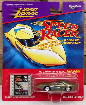 1997 JOHNNY LIGHTNING SPEED RACER THE GRX CEL #26 COLLECTOR'S EDITION GOLD - Image 1 of 4