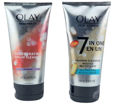 Olay Total Effects 7 в одном пенящееся очищающее средство и восстанавливающий крем очищающее средство 5 унций - Изображение 1 из 2