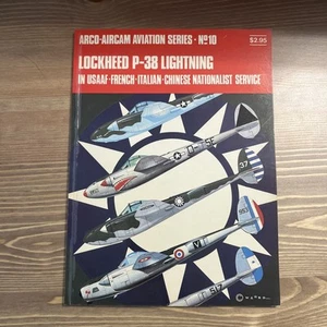 VTG Arco-Aircam Aviation Series No 10 Lockheed P-38 Lightning PB VG+ - Picture 1 of 3