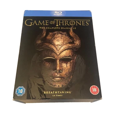 Game of Thrones: The Complete Seasons 1-5 Box Set Blu-Ray HBO Foto 1 de 4