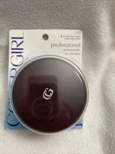 Covergirl Professional Loose Powder W/ Talc 110 Translucent Light Discontinued. - Picture 1 of 5