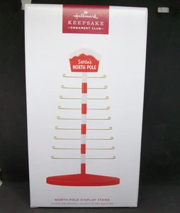 Hallmark 2024 North Pole Miniature Ornament Display Stand - KOC Exclusive - NIB - Picture 1 of 8