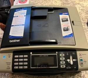 Brother MFC-490CW All-In-One Inkjet Printer And Fax - Picture 1 of 4
