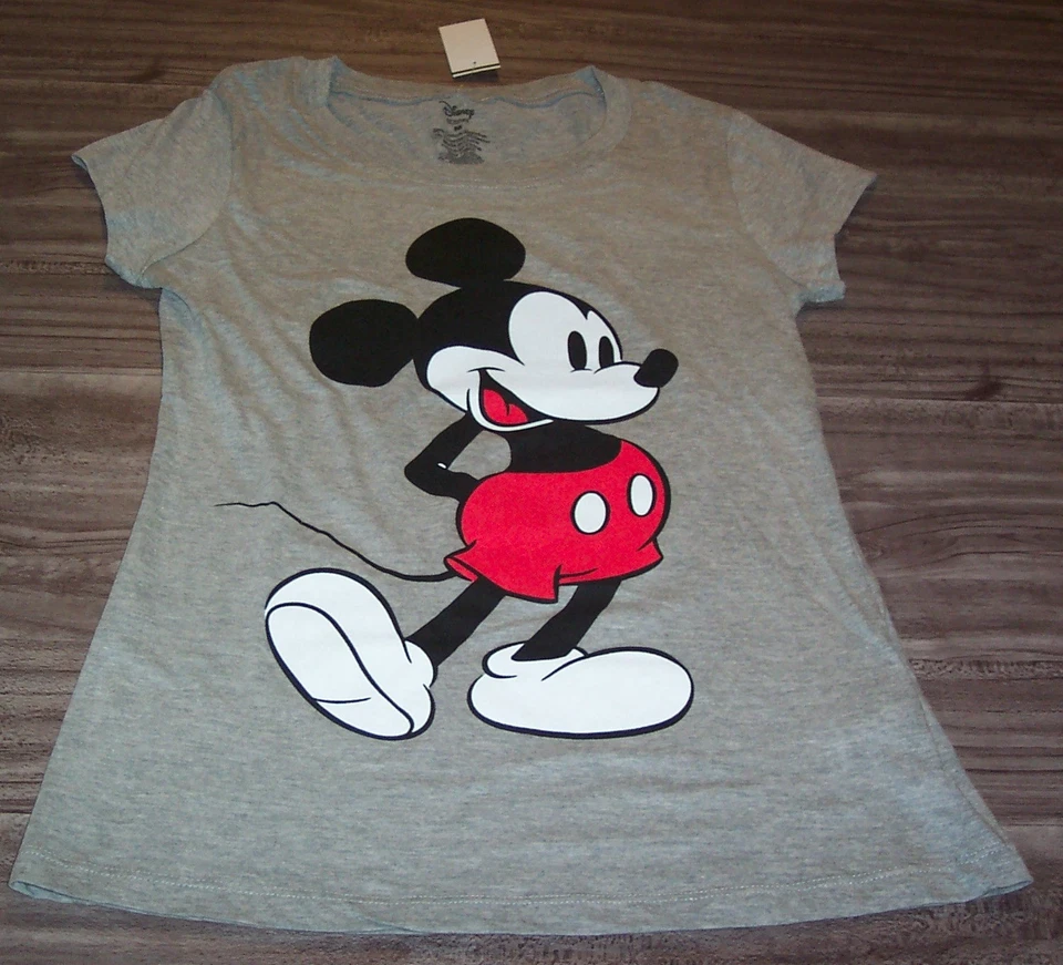 Women's Teen Walt Disney Mickey Mouse T-shirt Large