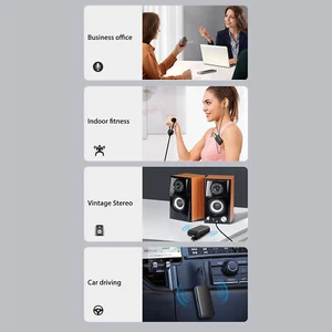 5.3 Adapter Wireless Sound Receiver Support Memory Card Portable C FTD - Photo 1 sur 12