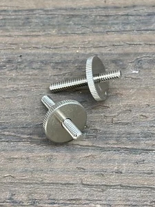 TruVintage MannMade USA '50's Gibson Replica ABR-1 Bridge Thumbwheels & Posts - - Picture 1 of 1
