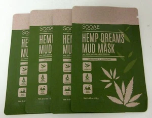 Soo'Ae - Hemp Dreams Mud Mask .42 oz (4-pack) - Picture 1 of 1