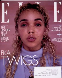 Elle Magazin März 2021 FKA Zweige Die Sängerin erzählt ihre schöne Geschichte, verkleidet - Bild 1 von 1