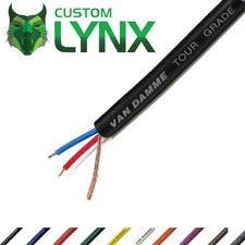 Van Damme Microphone Cable XKE Classic Tour Grade PRO MIC Colours Bulk PER METRE