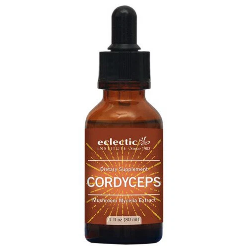 Eclectic Herb冬虫夏草1盎司含酒精 — 第 1/1 张图片