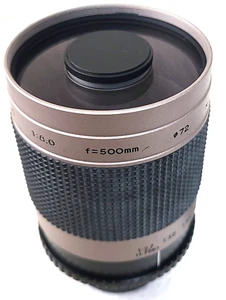 Kenko 500mm f/8 MC Mirror Lens for Pentax M42 Mount Adapter No. 261018 - Picture 1 of 8